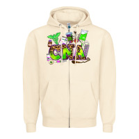 Sandshell cna halloween Zipper Hoodie - AdoDesignShop