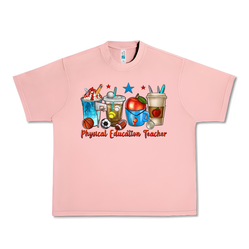Physical Education Teacher Coffee Cups Urban Heavy Tee by texasbilliewilder | Teevron