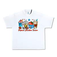 White physical education teacher coffee cups Urban Heavy Tee - texasbilliewilder