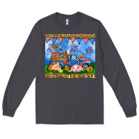 Smoke America farm animals truck 20oz skinny tumbler Long Sleeve Tee - Neo Western