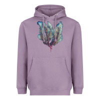 Lavender Venus Fan Sea Coral Heavyweight Hoodie - LillyAllenDesigns
