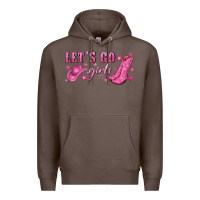 Coffee lets go girls Premium Hoodie - NancyCooperArtShop