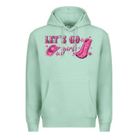 Seafoam lets go girls Premium Hoodie - NancyCooperArtShop