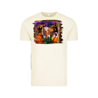 Vintage Arctic longhorn cow halloween Vintage Tee - RanaPortraitStore