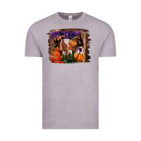 Vintage Zinc longhorn cow halloween Vintage Tee - RanaPortraitStore