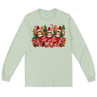 Matcha Christmas girl elfs Long Sleeve Tee - FaDigitalArtStudio