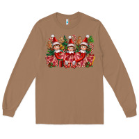 Toasted Coconut Christmas girl elfs Long Sleeve Tee - FaDigitalArtStudio