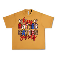 Peanut Butter hey batter batter swing Urban Heavy Tee - Zillion Design Studio