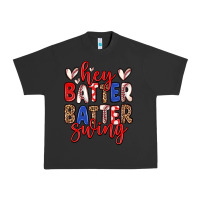 Pigment Black hey batter batter swing Urban Heavy Tee - Zillion Design Studio