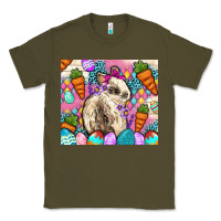 Army Green Easter Bunny tumbler Easter Day Classic Tee - Neo Western