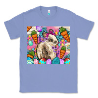 Colony Blue Easter Bunny tumbler Easter Day Classic Tee - Neo Western