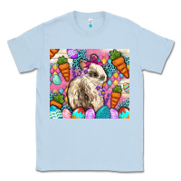 Dusty Blue Easter Bunny tumbler Easter Day Classic Tee - Neo Western