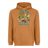 Meerkat camping is my therapy Heavyweight Hoodie - BarkalooDesign
