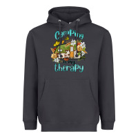 Smoke camping is my therapy Heavyweight Hoodie - BarkalooDesign