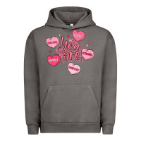 Pigment Tornado you are enough valentines day Urban Hoodie - LillyAllenDesigns