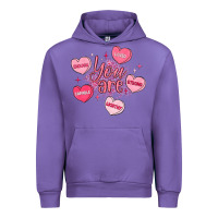Tulip you are enough valentines day Urban Hoodie - LillyAllenDesigns