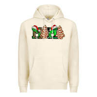 Tofu mama with christmas tree cake ado Premium Hoodie - AdoDesignShop