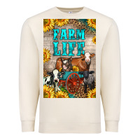 Sandshell Western Farm Life Premium Sweatshirt - LillyAllenDesigns