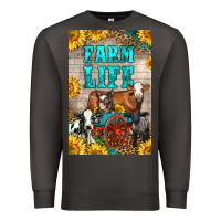 Smoke Western Farm Life Premium Sweatshirt - LillyAllenDesigns