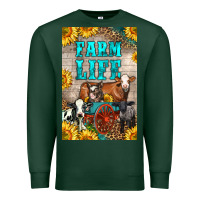 Sports Green Western Farm Life Premium Sweatshirt - LillyAllenDesigns