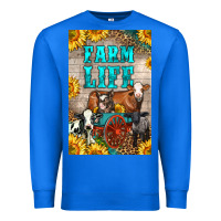 True Royal Western Farm Life Premium Sweatshirt - LillyAllenDesigns