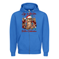 True Royal christmas life is better with a chihuahua Zipper Hoodie - JahusDesignShop