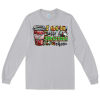 Moon Dust I Run On Coffee And Christmas Cheer Long Sleeve Tee - CowhideDigitalArt