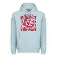 Blue Mist were perfect match Premium Hoodie - MaliasSmallBusiness