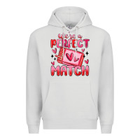 Dove Grey were perfect match Premium Hoodie - MaliasSmallBusiness