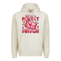 Oatmeal Heather were perfect match Premium Hoodie - MaliasSmallBusiness