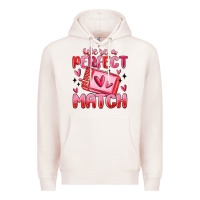 Pale Pink were perfect match Premium Hoodie - MaliasSmallBusiness