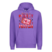 Purple were perfect match Premium Hoodie - MaliasSmallBusiness