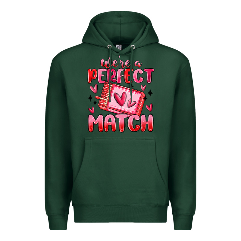 Were Perfect Match Premium Hoodie by MaliasSmallBusiness | Teevron