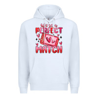 White were perfect match Premium Hoodie - MaliasSmallBusiness