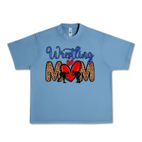Pebble Blue wrestling mom Urban Heavy Tee - Zillion Design Studio