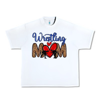 White wrestling mom Urban Heavy Tee - Zillion Design Studio