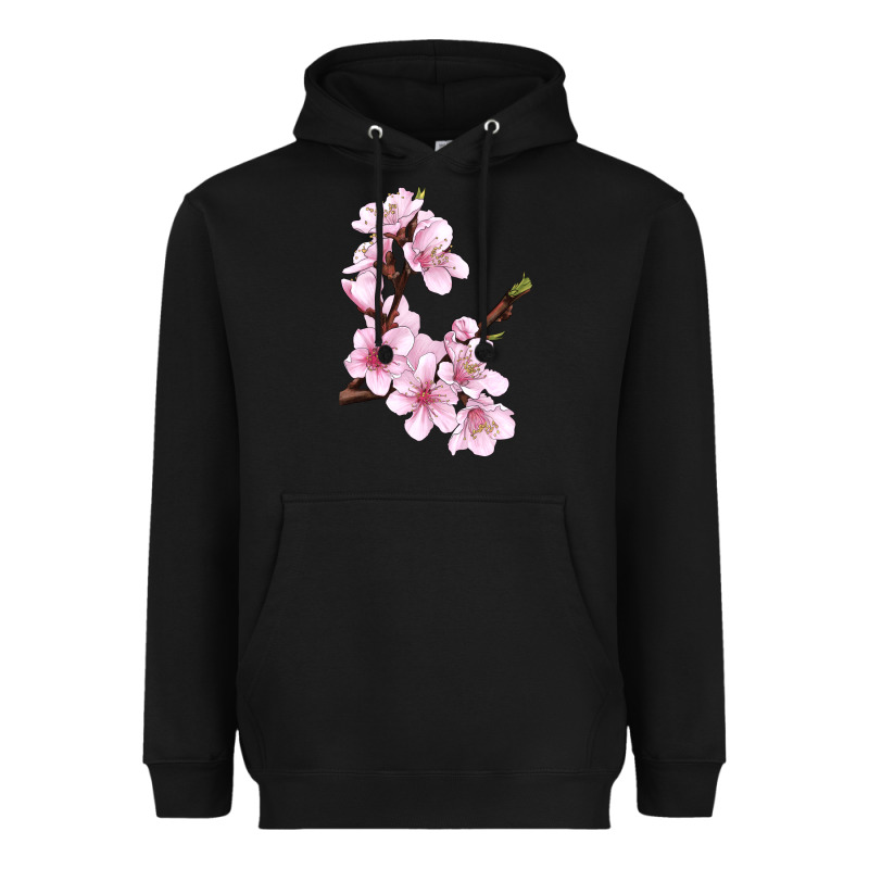 Peach Blossom Heavyweight Hoodie by LillyAllenDesigns | Teevron