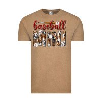 Vintage Coffee baseball mini with leopard Vintage Tee - texasbilliewilder