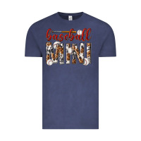 Vintage Denim baseball mini with leopard Vintage Tee - texasbilliewilder