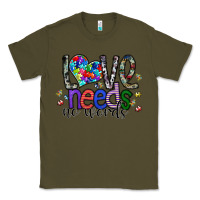 Army Green love need no words Classic Tee - SublimationCraftShop