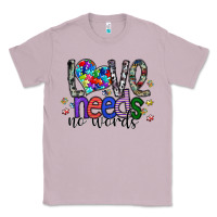 Lilac love need no words Classic Tee - SublimationCraftShop