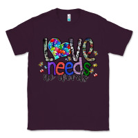 Plum love need no words Classic Tee - SublimationCraftShop