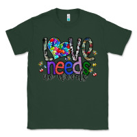 Sports Green love need no words Classic Tee - SublimationCraftShop