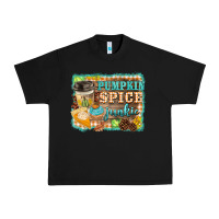 Black pumpkin spice junkie Urban Heavy Tee - BarkalooDesign