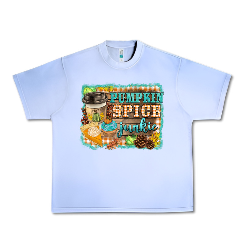 Pumpkin Spice Junkie Urban Heavy Tee by BarkalooDesign | Teevron
