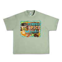 Oil Green pumpkin spice junkie Urban Heavy Tee - BarkalooDesign