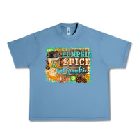 Pebble Blue pumpkin spice junkie Urban Heavy Tee - BarkalooDesign