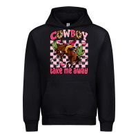 Black cowboy take me away Urban Hoodie - LillyAllenDesigns