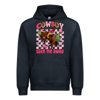 Navy cowboy take me away Urban Hoodie - LillyAllenDesigns