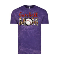 Cloud Purple baseball mom Vintage Tee - texasbilliewilder